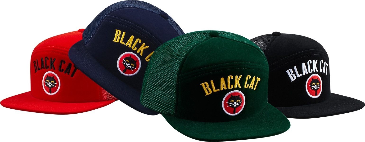 Black Cat Military Mesh Back
